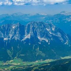 Flugwegposition um 13:33:05: Aufgenommen in der Nähe von Donnersbachwald, 8953, Österreich in 3215 Meter